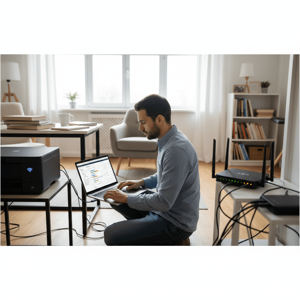 Printer Randomly Pauses or Goes Into Error State