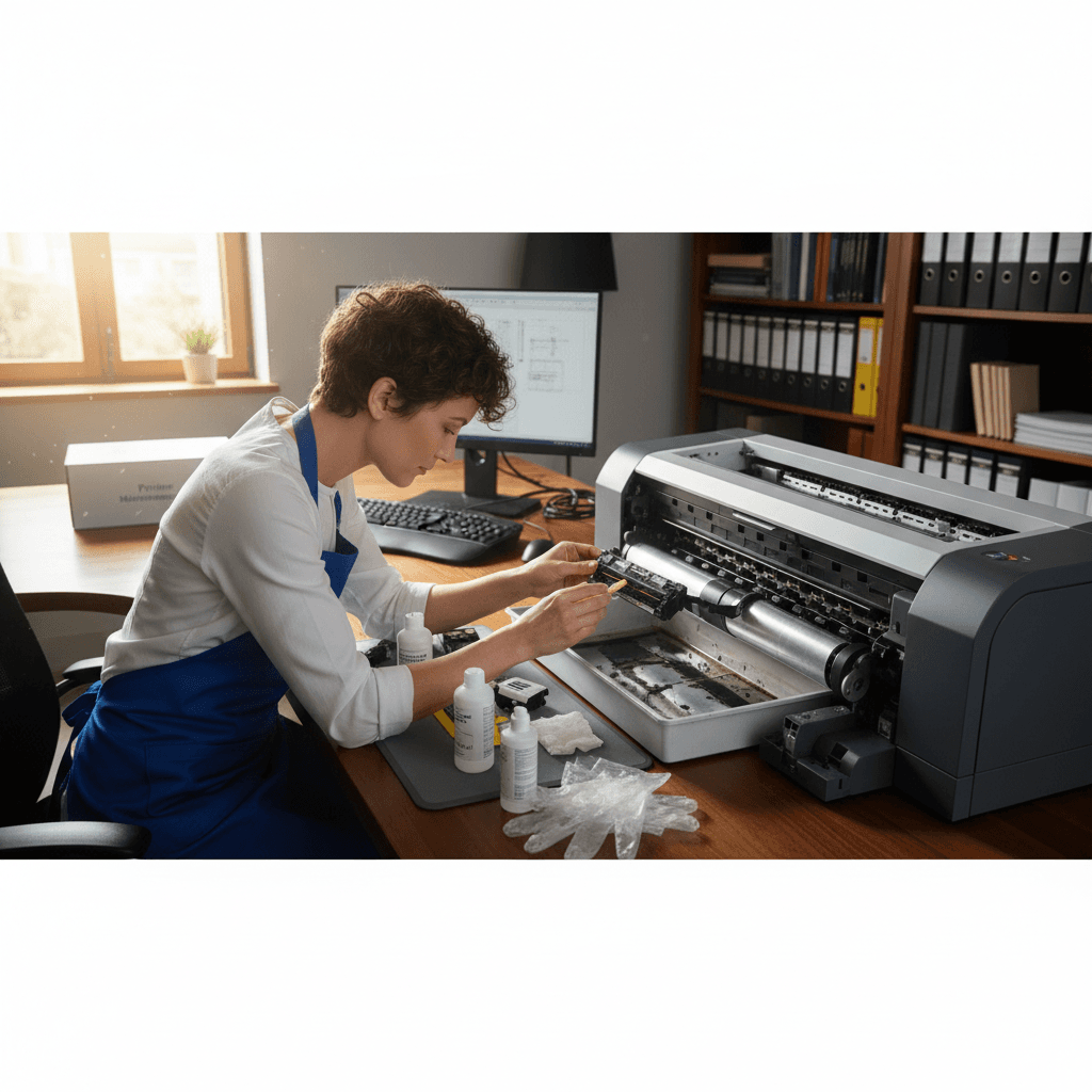 Spots, Dots, or Repeating Marks on Every Page